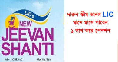 LIC new Scheme: মাত্র একটি বিনিয়োগের সাথে 1 লাখ টাকার আজীবন পেনশন, এলআইসির দুর্দান্ত স্কিম