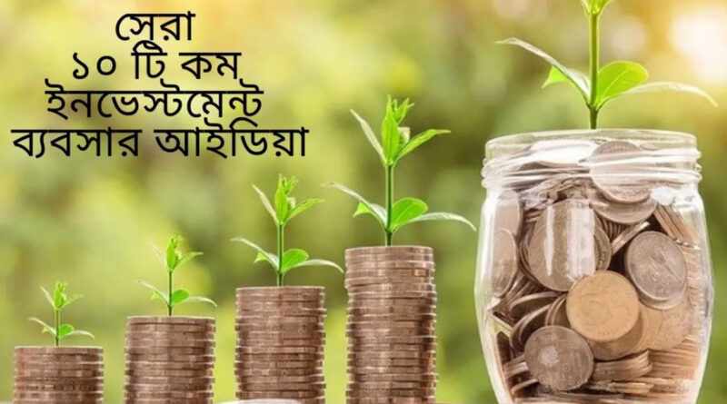 low investment business: কম পুঁজিতে লাভজনক কিছু ছোট ব্যবসার আইডিয়া, যা আপনার ভাগ্য বদলে দিবে